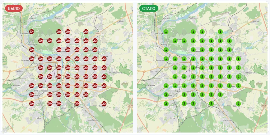 Кровля / стройматериалы · Витебск — подтверждённый результат OnMap